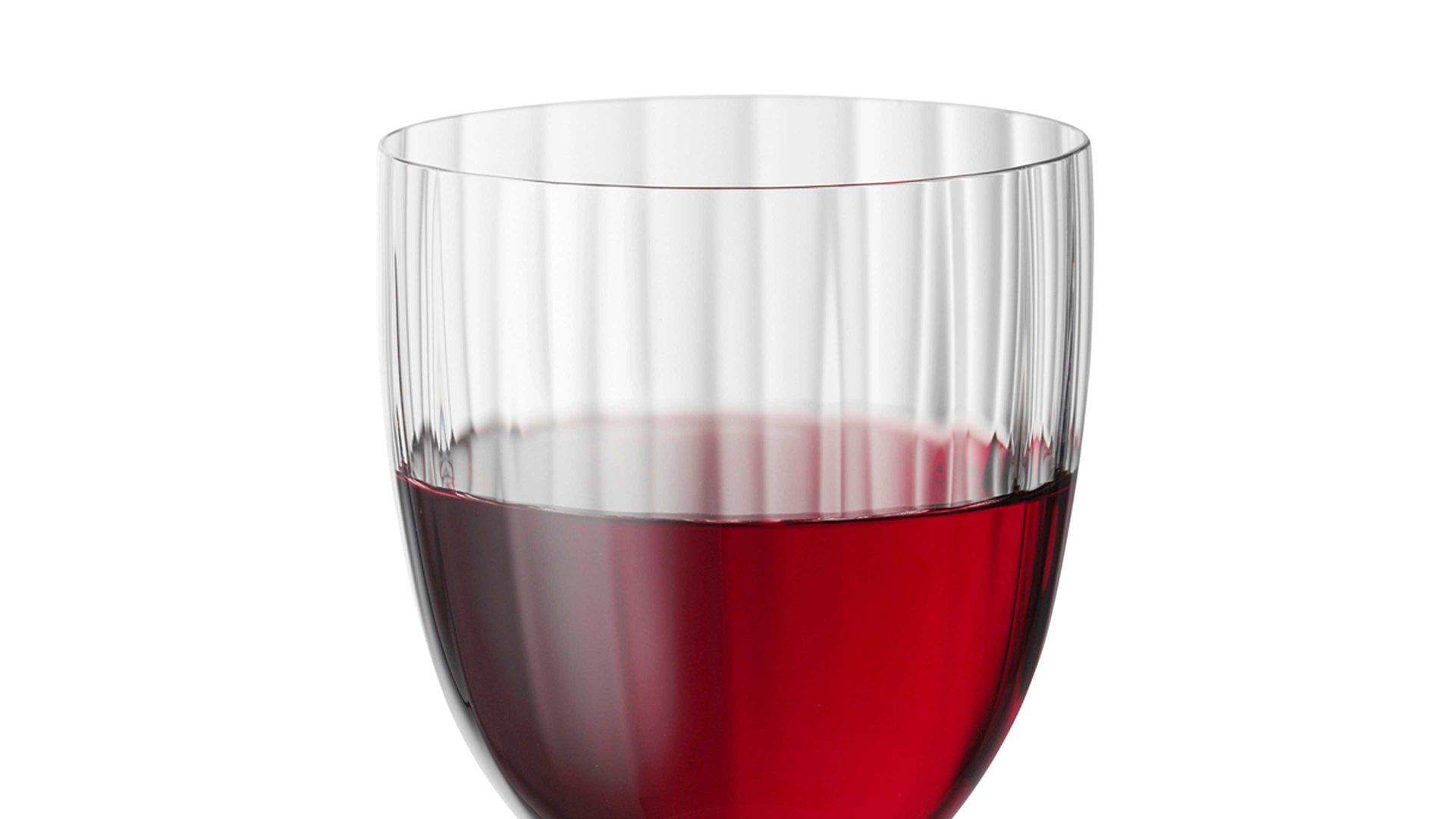 Rotweinglas Bohemia cristal aus Glas in Transparent BOHEMIA Cristal Rotweinglas Georgia Kristallglas - ca. 350 ml
