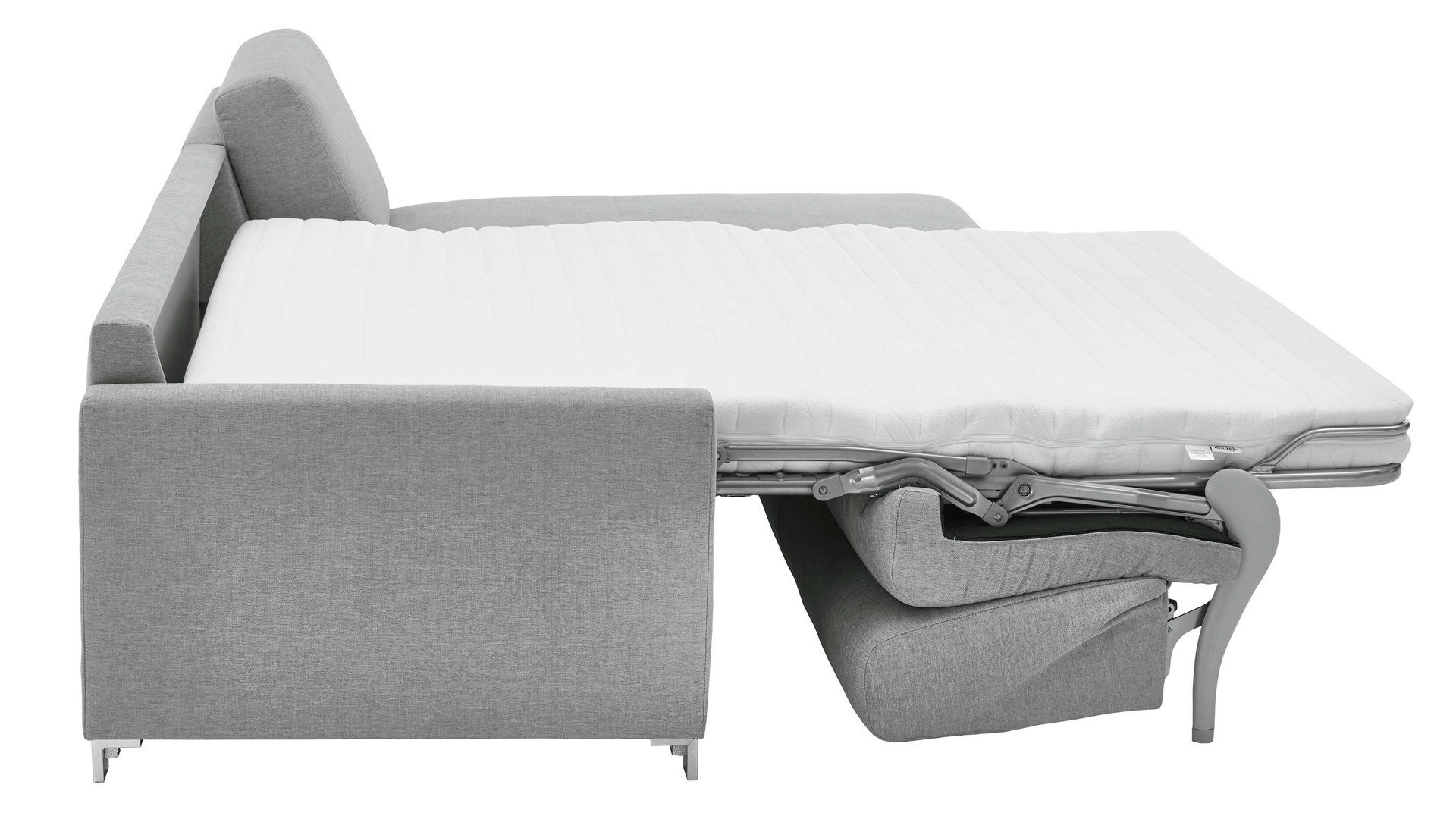 Ecksofa comfortmaster besser sitzen, liegen, leben aus Stoff in Hellblau Comfortmaster Messina - Ecksofa hellblauer Bezug 8-8001 - Stellfläche ca. 281 x 160 cm