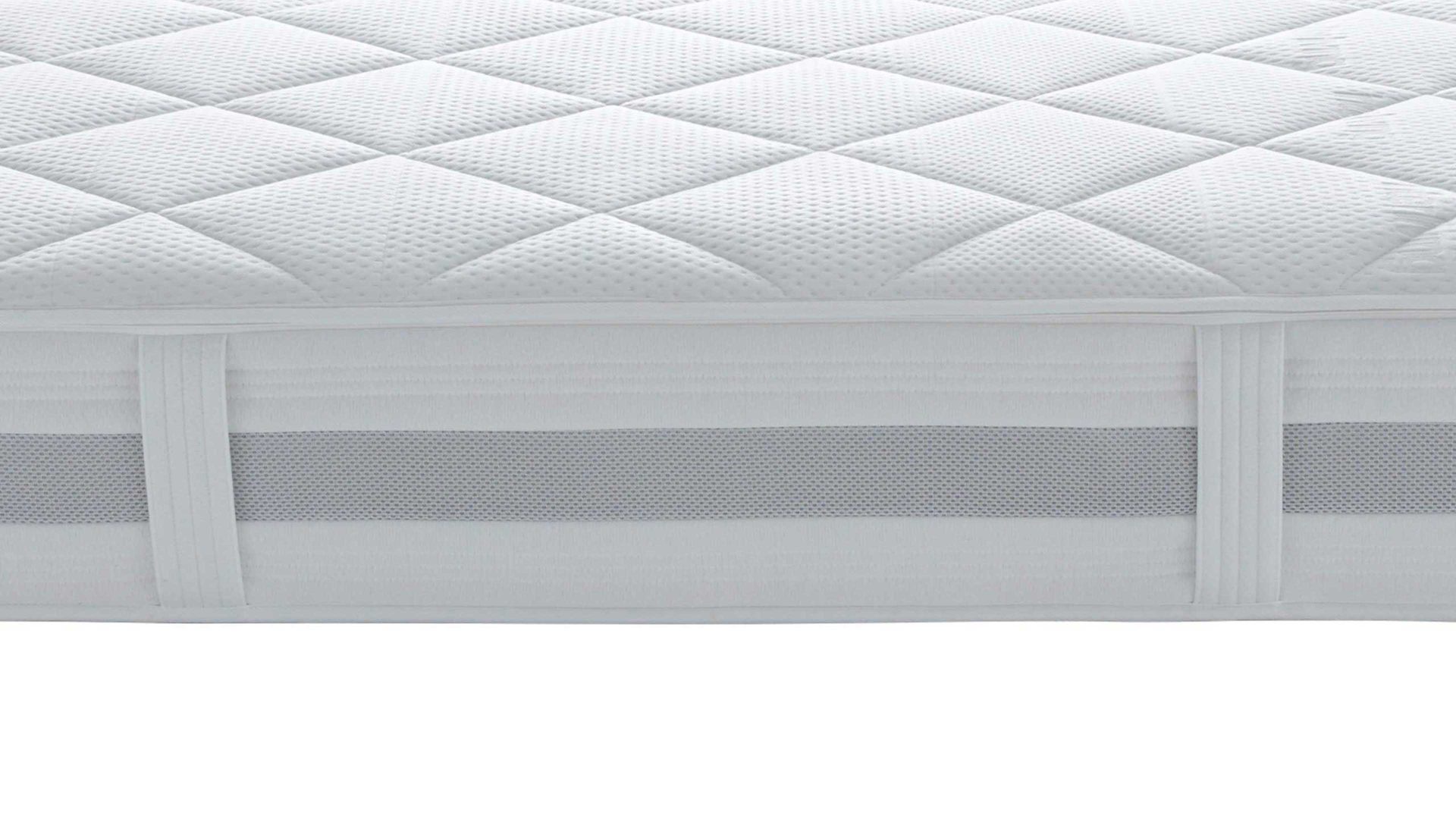 Kaltschaummatratze Interliving aus Stoff in Weiß Interliving Matratze Medikontur 1914 Kaltschaum, H3 – Liegefläche ca. 100 x 200 cm