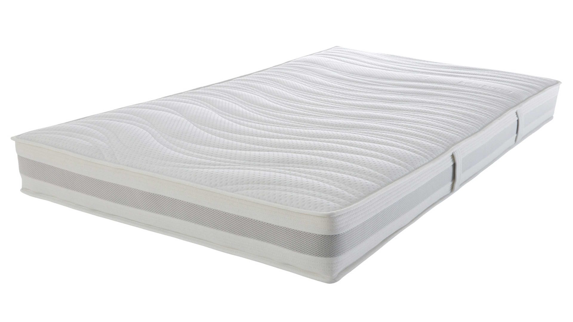 Kaltschaummatratze Interliving aus Stoff in Weiß Interliving Matratze Medikontur 1912 Kaltschaum, H4 – Liegefläche ca. 180 x 200 cm