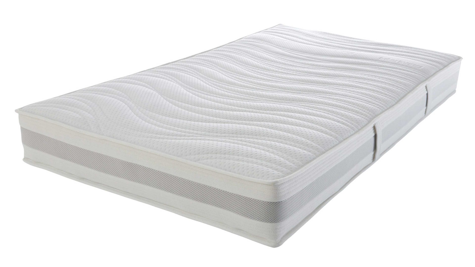 Kaltschaummatratze Interliving aus Stoff in Weiß Interliving Matratze Medikontur 1912 Kaltschaum, H3 – Liegefläche ca. 160 x 200 cm