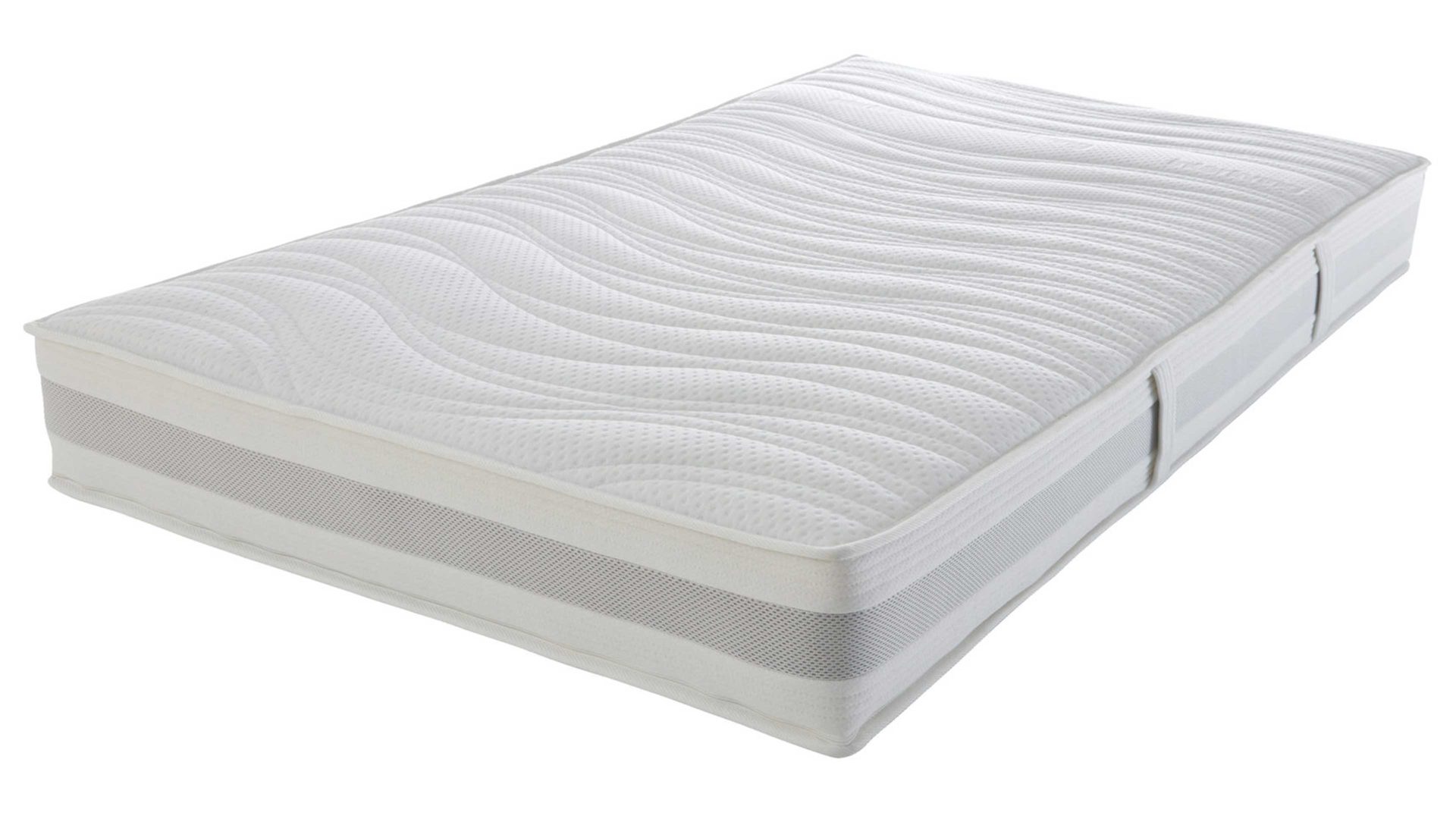 Kaltschaummatratze Interliving aus Stoff in Weiß Interliving Matratze Medikontur 1912 Kaltschaum, H2 – Liegefläche ca. 160 x 200 cm