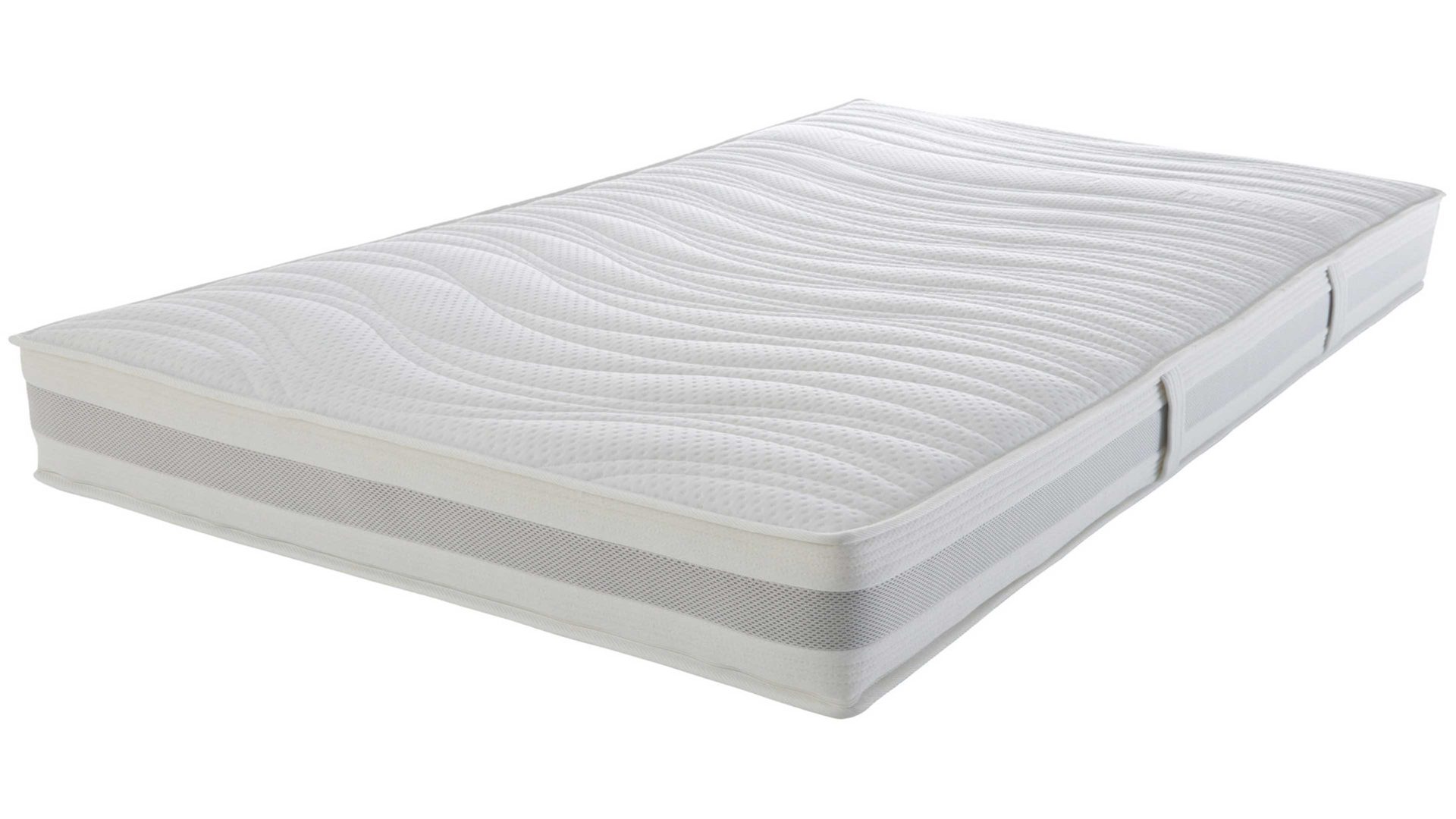 Kaltschaummatratze Interliving aus Stoff in Weiß Interliving Matratze Medikontur 1912 Kaltschaum, H4 – Liegefläche ca. 200 x 200 cm