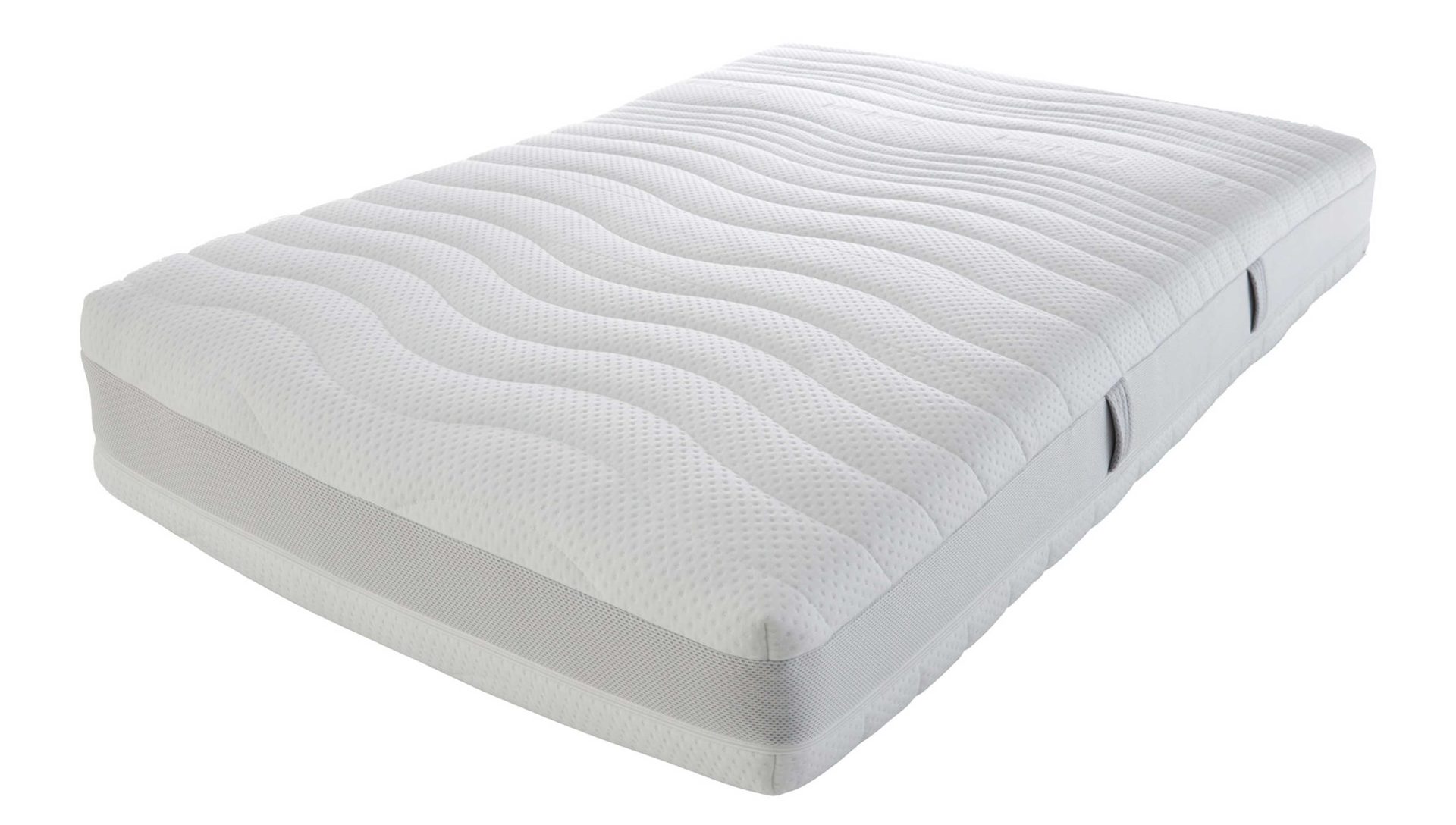 Federkernmatratze Interliving aus Stoff in Weiß Interliving Matratze Medikontur 1911 Taschenfederkern, H2 – Liegefläche ca. 140 x 200 cm