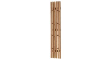 Wandgarderobe Mca furniture aus Holz in Holzfarben Wandgarderobe Alwar geölte Eiche - ca. 22 x 120 cm