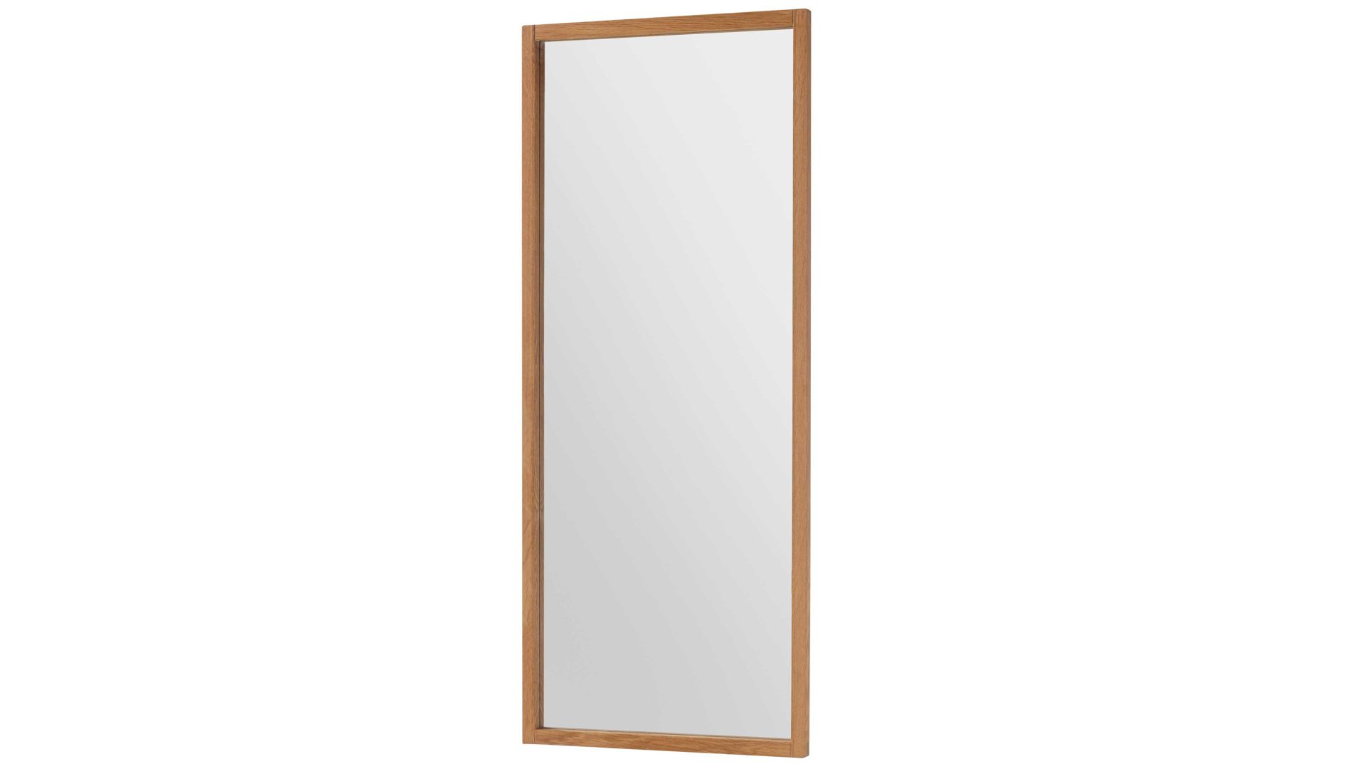 Wandspiegel Mca furniture aus Spiegel in Transparent Wandspiegel Alwar geölte Eiche - ca. 50 x 120 cm