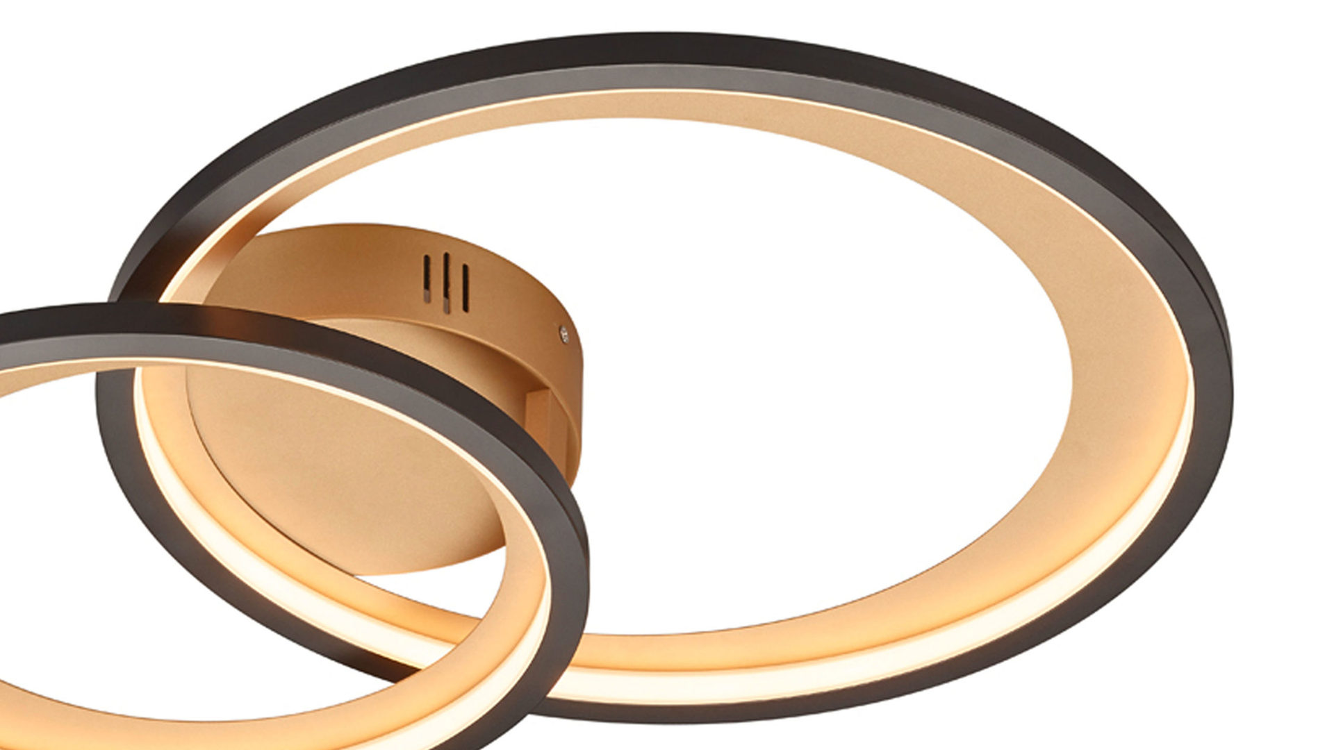 Deckenleuchte Trio lighting for you aus Metall in Schwarz TRIO Lampenserie Granada - Deckenlampe mattschwarzes Metall – ca. 85 x 60 cm