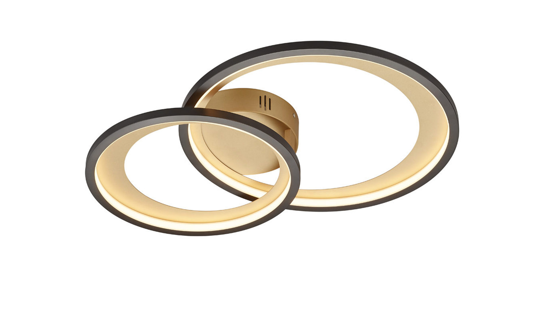 Deckenleuchte Trio lighting for you aus Metall in Schwarz TRIO Lampenserie Granada - Deckenlampe mattschwarzes Metall – ca. 85 x 60 cm