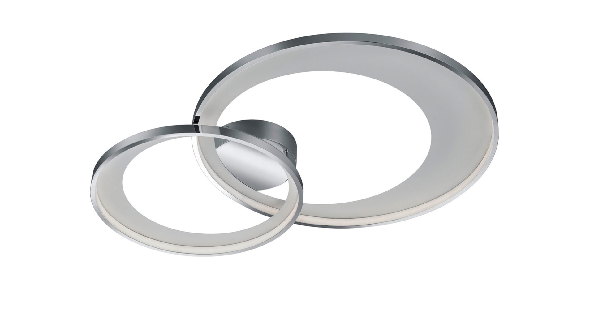 Deckenleuchte Trio lighting for you aus Metall in Metallfarben TRIO Deckenlampe Granada Chrom – ca. 59 x 43 cm