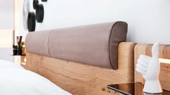Komplettzimmer Interliving aus Holz in Grau Interliving Schlafzimmer Serie 1015 – Komplettzimmer 1002 Siena & Wildeiche – vierteilig, sechstürig