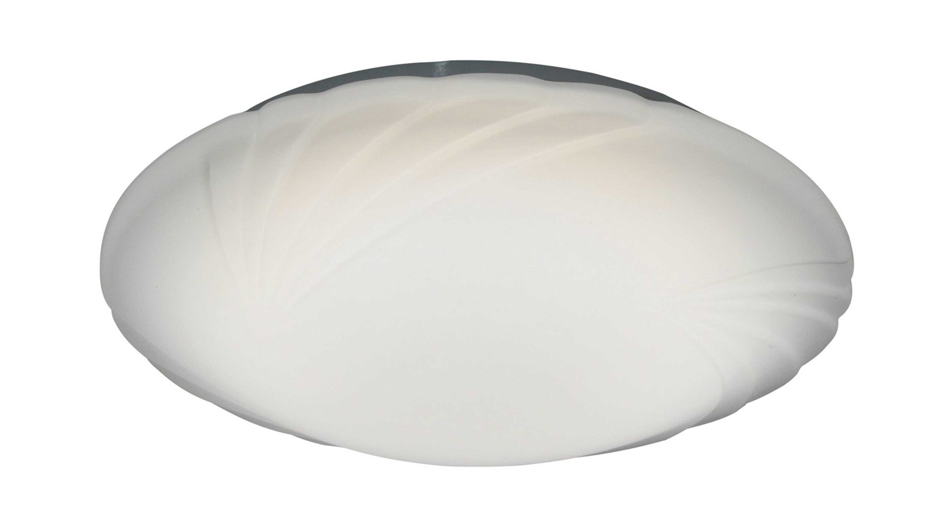 Deckenleuchte Näve aus Kunststoff in Weiß näve LED-Deckenleuchte Shelly warmweißer Kunststoff – Durchmesser ca. 35 cm