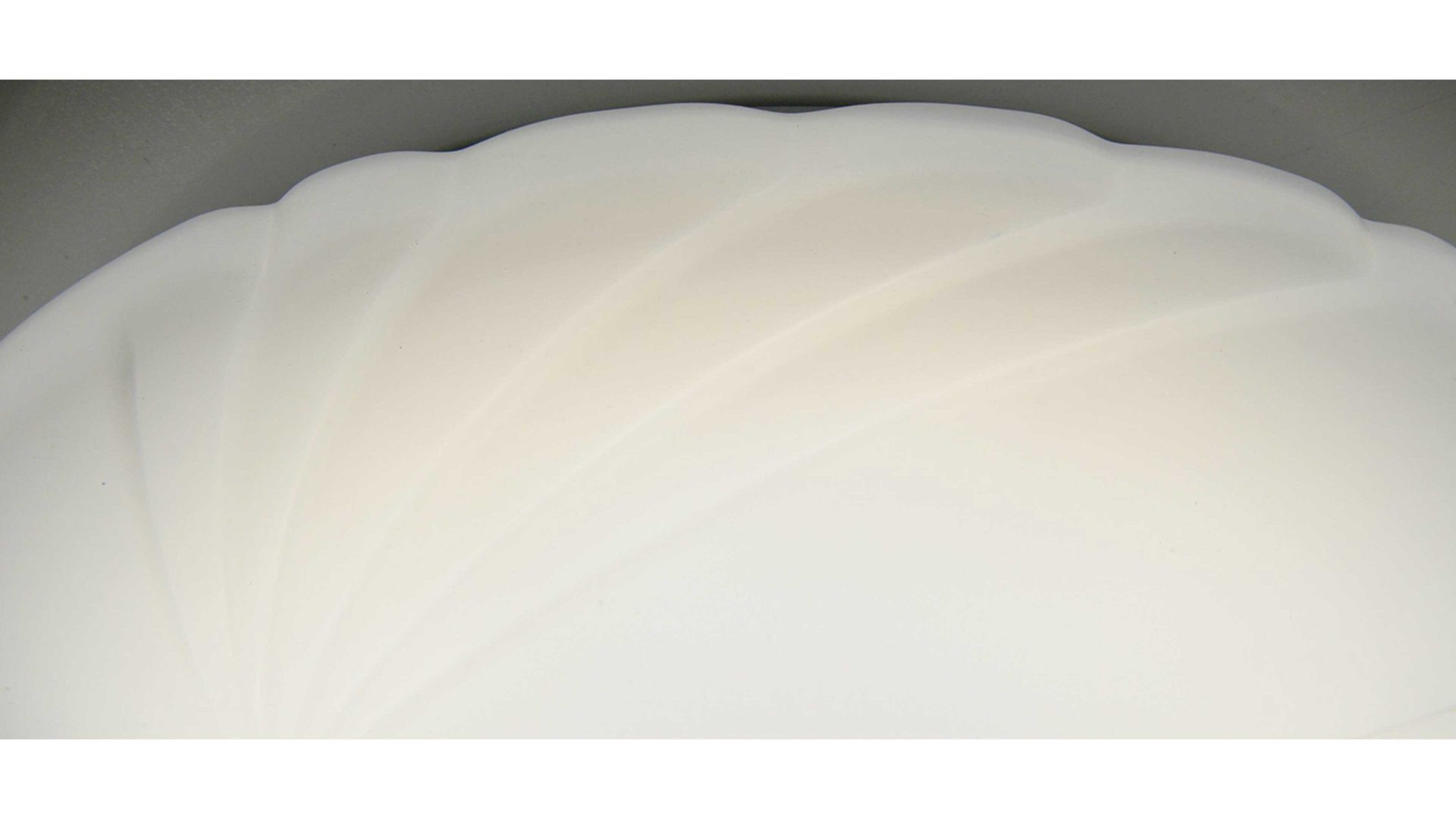 Deckenleuchte Näve aus Kunststoff in Weiß näve LED-Deckenleuchte Shelly warmweißer Kunststoff – Durchmesser ca. 35 cm