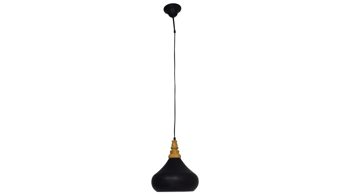 Pendelleuchte Näve aus Metall in Anthrazit näve Hängelampe Pinhead anthrazitfarbenes Metall – Durchmesser ca. 26 cm