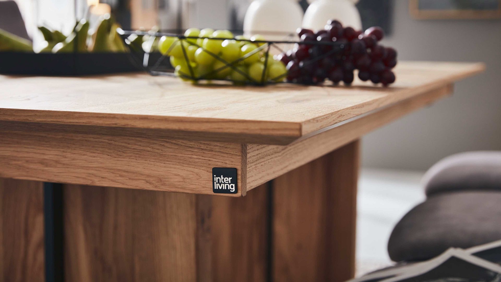 Esstisch Interliving aus Holz in Holzfarben Interliving Esszimmer Serie 5604 - Esstisch V355-0300 Eiche rustico - ca. 220 x 100 cm