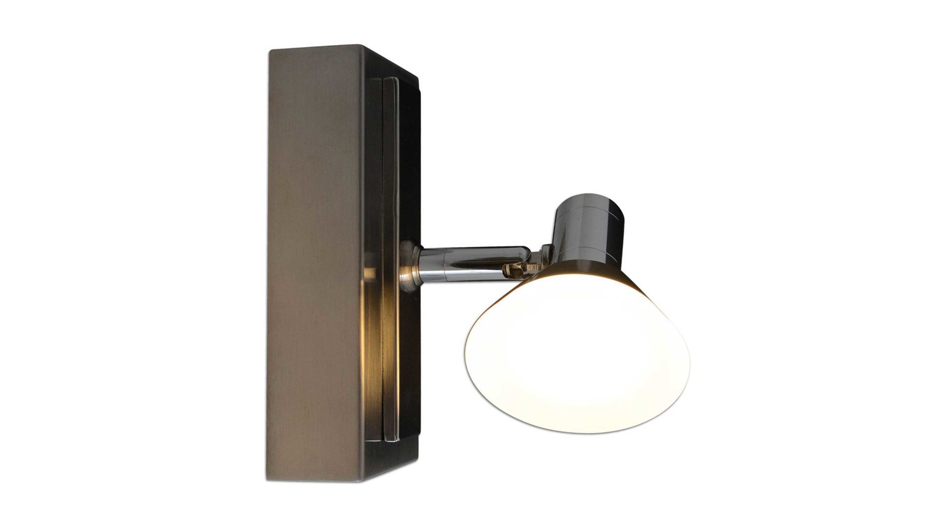 Strahler / Spot Näve aus Glas in Metallfarben näve LED- Wand- und Deckenspot Jericho Chrom & Glas – ein Spot