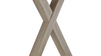 Schreibtisch Mäusbacher aus Holz in Weiß Schreibtisch Mister Office Mattweiß & Eiche sägerau – ca. 140 x 70 cm