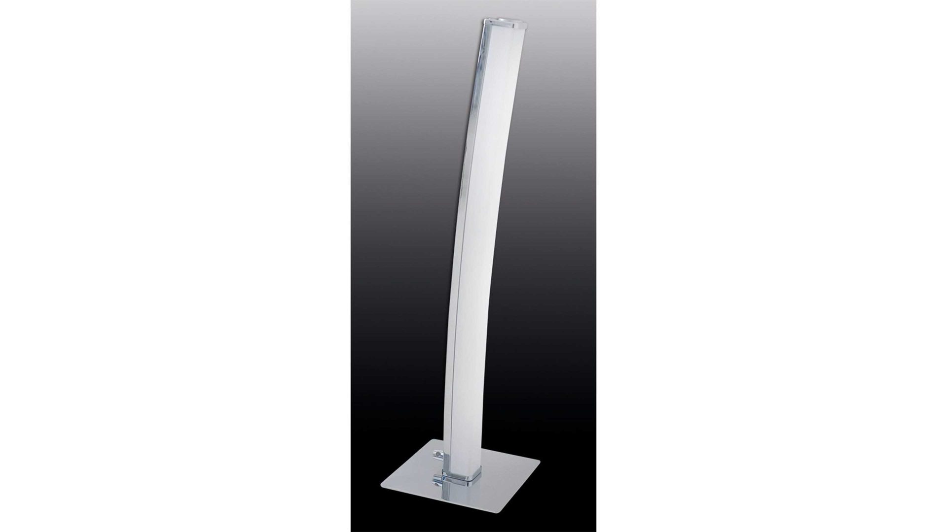 Tischleuchte Näve aus Metall in Metallfarben näve LED-Tischlampe Rip Chrom & Acryl – Höhe ca. 50 cm