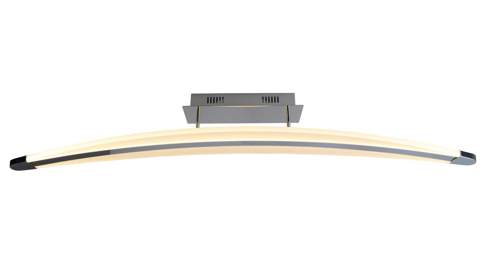 Deckenleuchte Näve aus Metall in Metallfarben näve LED-Deckenlampe Bowie Chrom & Acryl – Länge ca. 100 cm