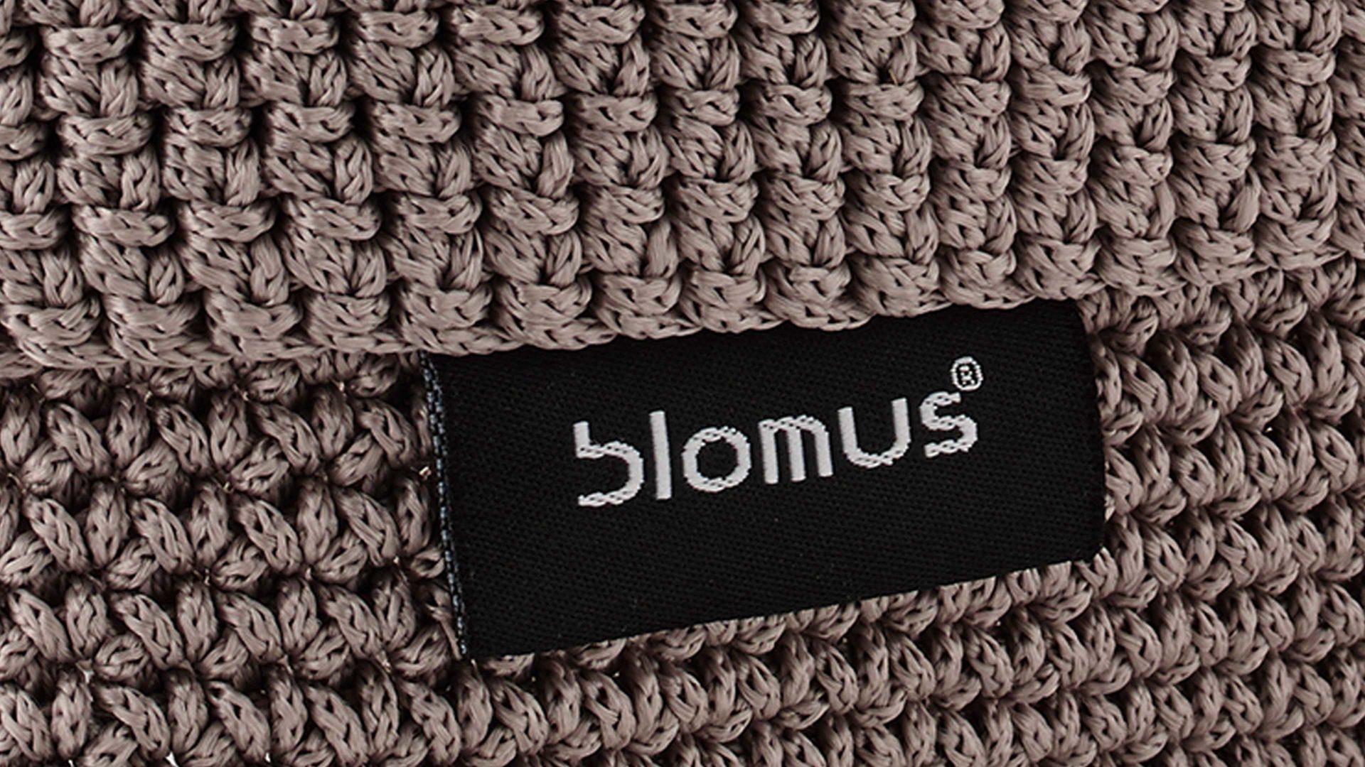 Korb Blomus aus Kunstfaser in Hellbraun blomus Häkelkorb Tela Taupe – ca. 20 x 12 cm