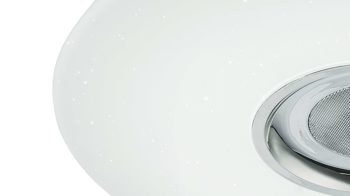 Deckenleuchte Globo lighting aus Kunststoff in Weiß GLOBO LED-Deckenleuchte bzw. LED-Deckenlampe Nicole Opalweiß & Weiß – Durchmesser ca. 40 cm