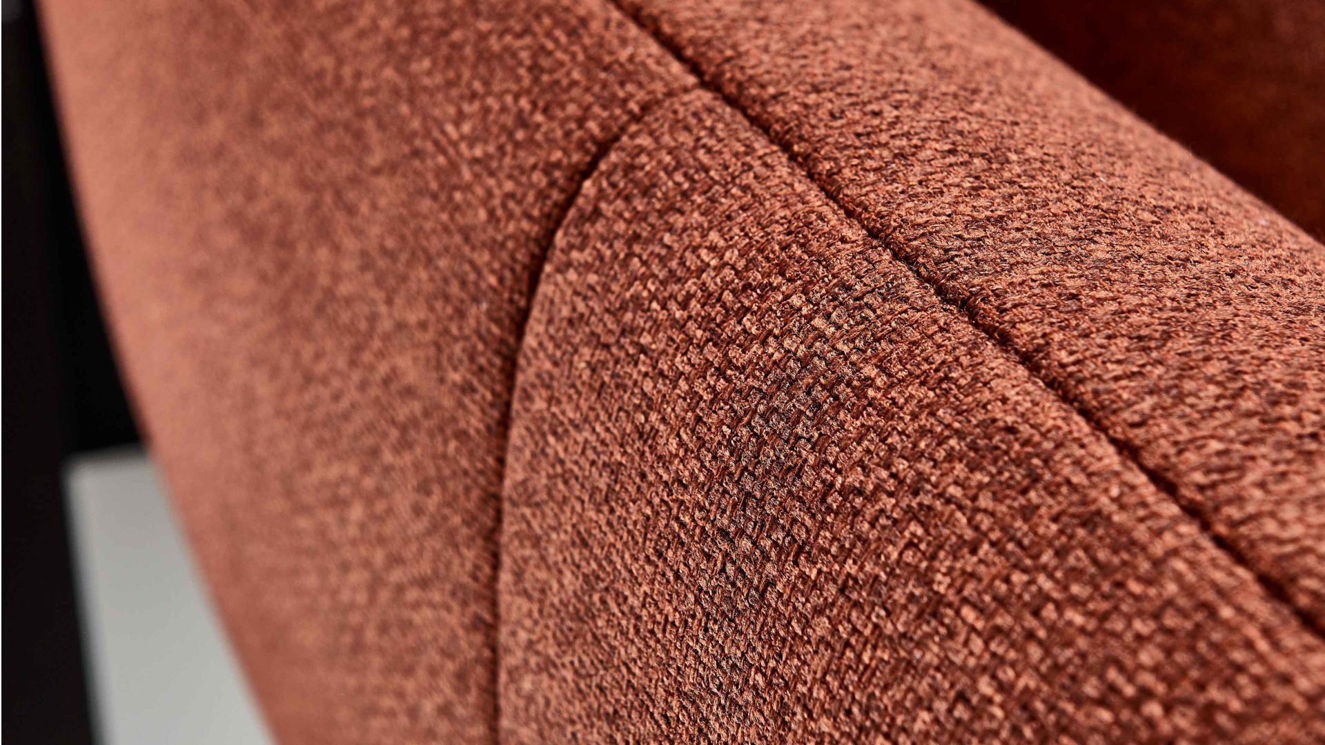 Bigsofa KAWOO aus Stoff in Orange KAWOO Polsterprogramm New Jersey - Megasofa kupferfarbener Bezug Portofino 126 - Breite ca. 260 cm