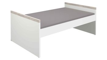 Bettgestell Paidi aus Holz in Weiß PAIDI Kira – Kojenbettgestell Eiche Nautik & Kreideweiß - Liegefläche ca. 120 x 200 cm