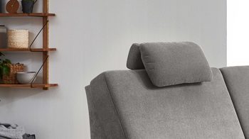 Kopfstütze modulmaster aus Stoff in Grau Modulmaster MM-ZE1001 - Premium-Kopfstütze PKS graue Chenille Belle