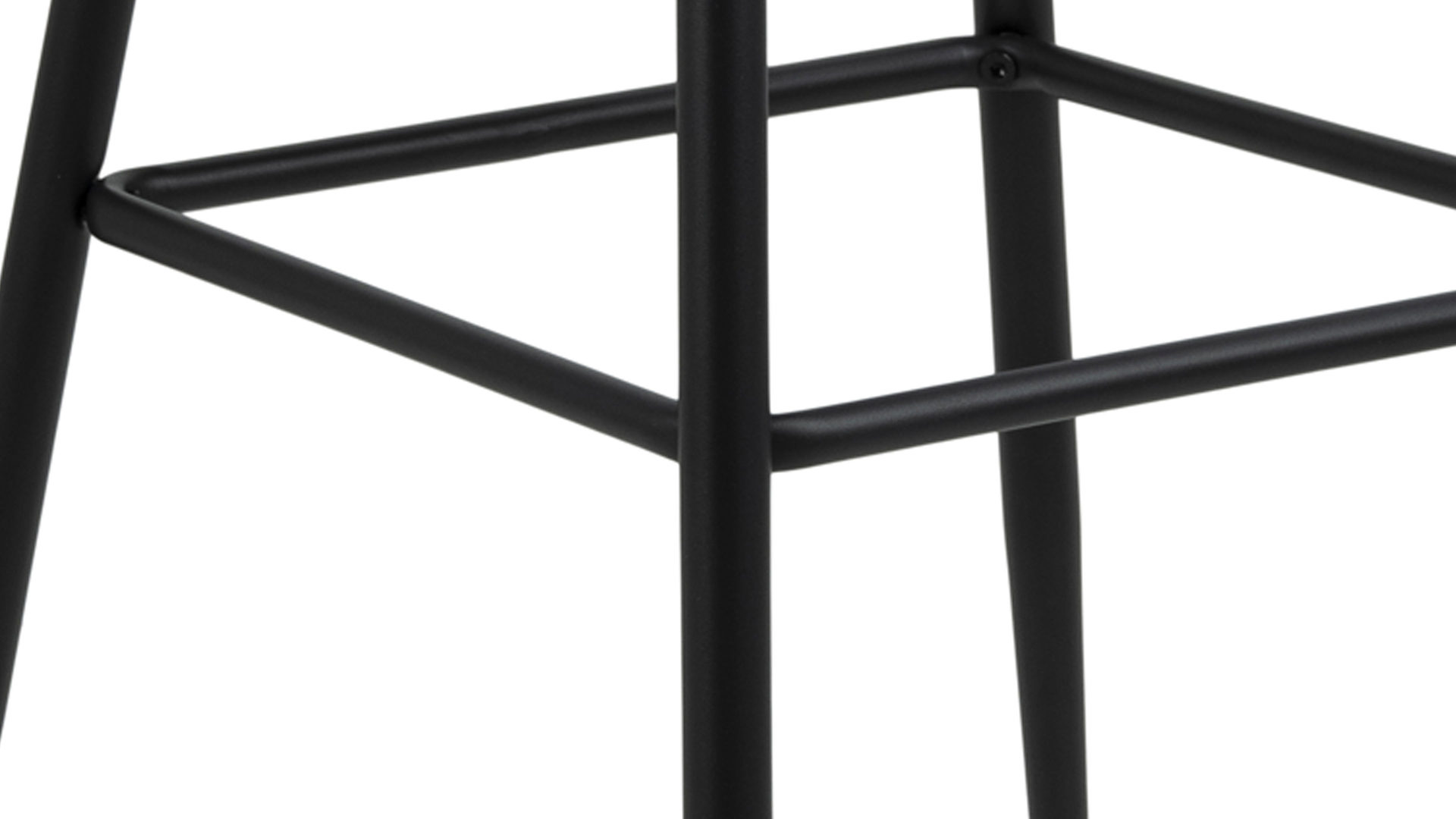 Barhocker Actona group aus Stoff in Grau Barhocker Brooke dunkelgrauer Samt Vic 28 & schwarzes Metall