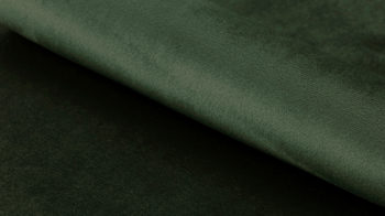 Vierfußstuhl Actona group aus Stoff in Dunkelgrün Armlehnstuhl Brooke waldgrüner Samt Vic 68AC & schwarzes Metall