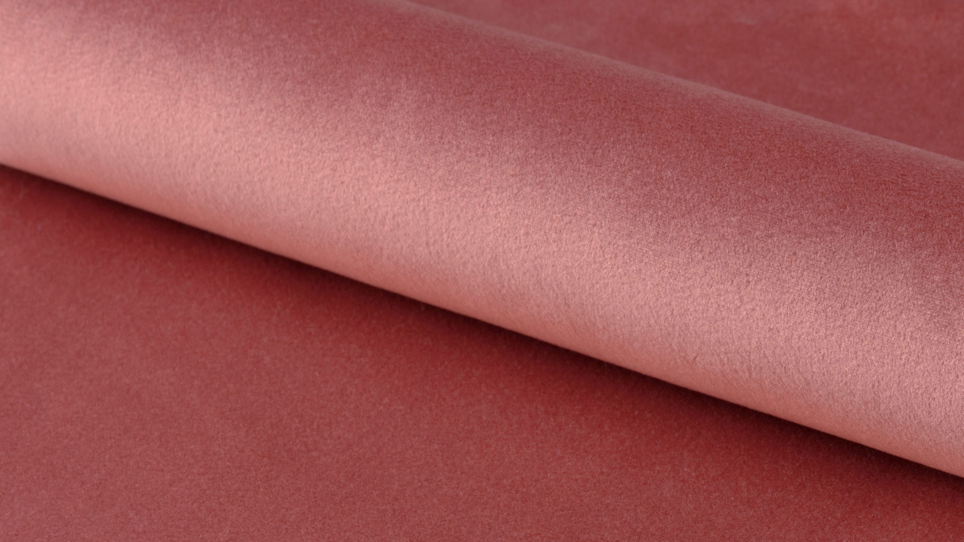 Vierfußstuhl Actona group aus Stoff in Hellrot Armlehnstuhl Brooke korallenfarbener Samt Vic 76AC & schwarzes Metall