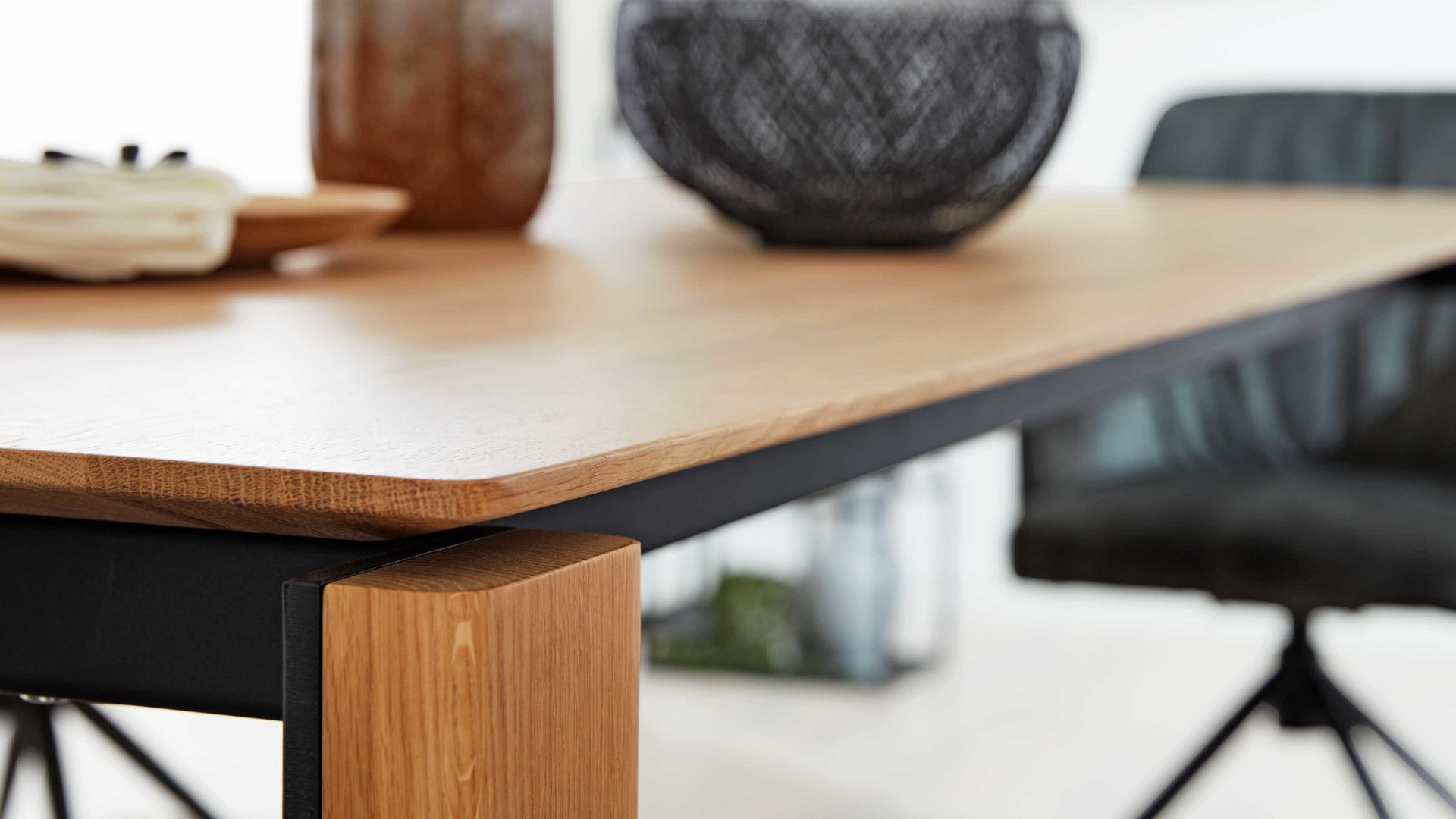 Esstisch Interliving aus Holz in Holzfarben Interliving Esszimmer Serie 5110 - Esstisch T0500 Eiche natur - ca. 200 x 100 cm