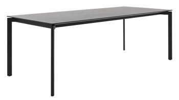 Esstisch Interliving aus Holz in Schwarz Interliving Esszimmer Serie 5110 - Esstisch T0200 mattschwarzes Eichefurnier - ca. 100 x 180 cm