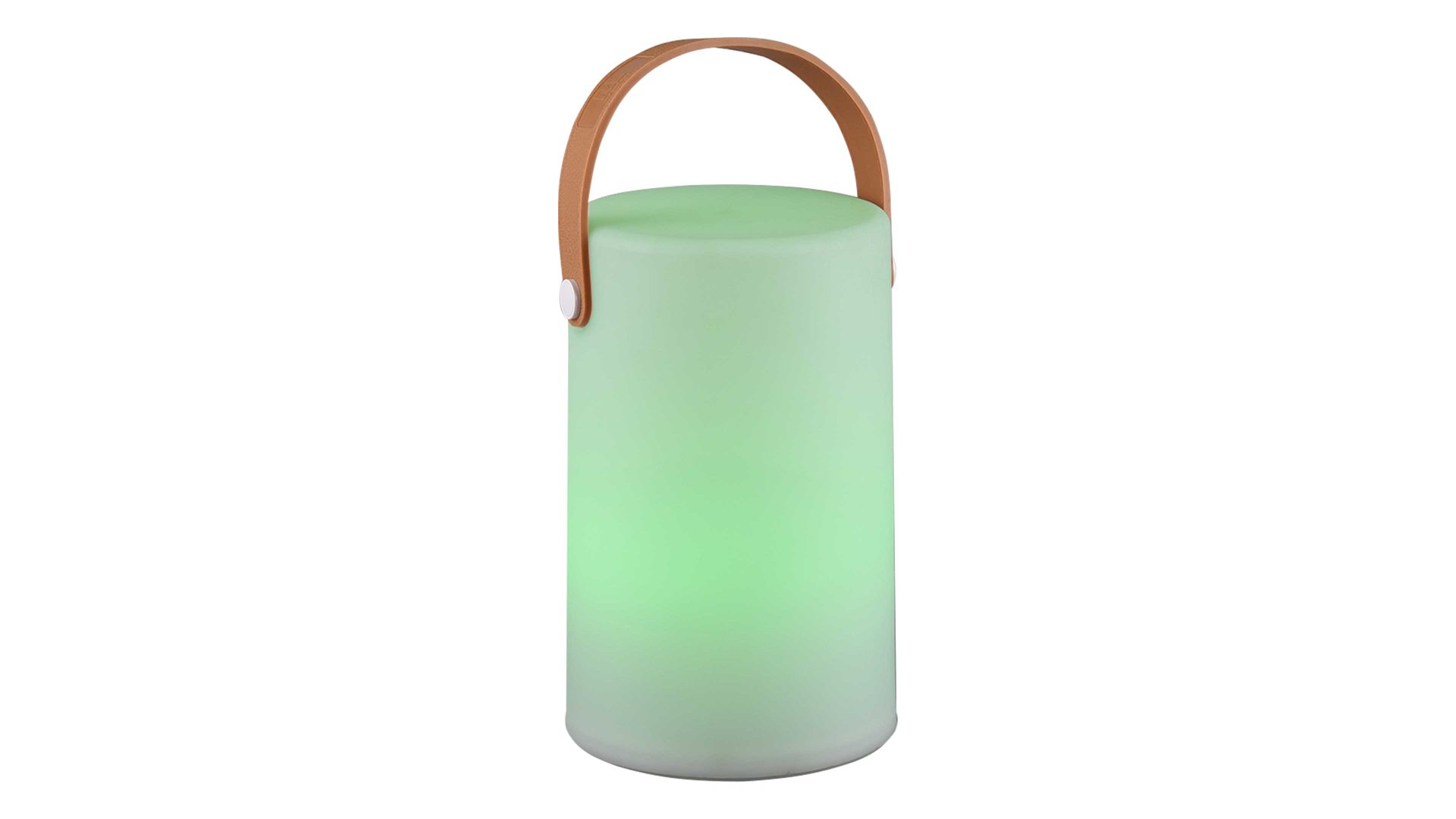Tischleuchte Reality leuchten aus Kunststoff in Weiß RL Outdoor-Tischleuchte Aruba weißer Kunststoff - Höhe ca. 20 cm