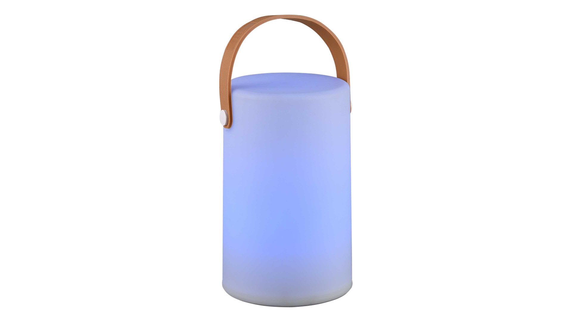 Tischleuchte Reality leuchten aus Kunststoff in Weiß RL Outdoor-Tischleuchte Aruba weißer Kunststoff - Höhe ca. 20 cm