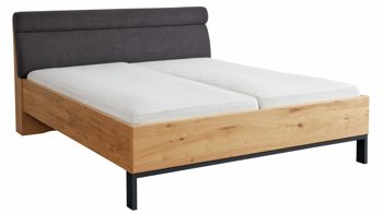 Komplettzimmer Interliving aus Holz in Weiß Interliving Schlafzimmer Serie 1023 – Komplettzimmer Weiß & Balkeneiche - vierteilig