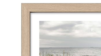 Kunstdruck Pro®art bilderpalette aus Karton / Papier / Pappe in Beige PRO®ART Kunstdruck Nordic Beach Atmosphere IV Eiche, Strandmotiv - ca. 35 x 35 cm