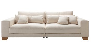 Bigsofa A. z. iwaniccy aus Stoff in Beige Bigsofa Play beiger Breitcord - Länge ca. 286 cm