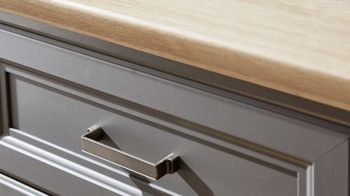 Sideboard Innostyle aus Holz in Dunkelgrau Möbelprogramm Jasmin - Sideboard Graphit & Artisan Eiche – zwei Türen, zwei Schubladen