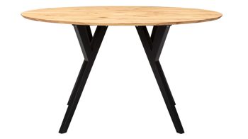 Esstisch Standard furniture factory aus Holz in Holzfarben Esstisch Mak Eiche - ca. 140 x 90 cm