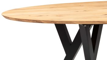 Esstisch Standard furniture factory aus Holz in Holzfarben Esstisch Mak Eiche - ca. 140 x 90 cm