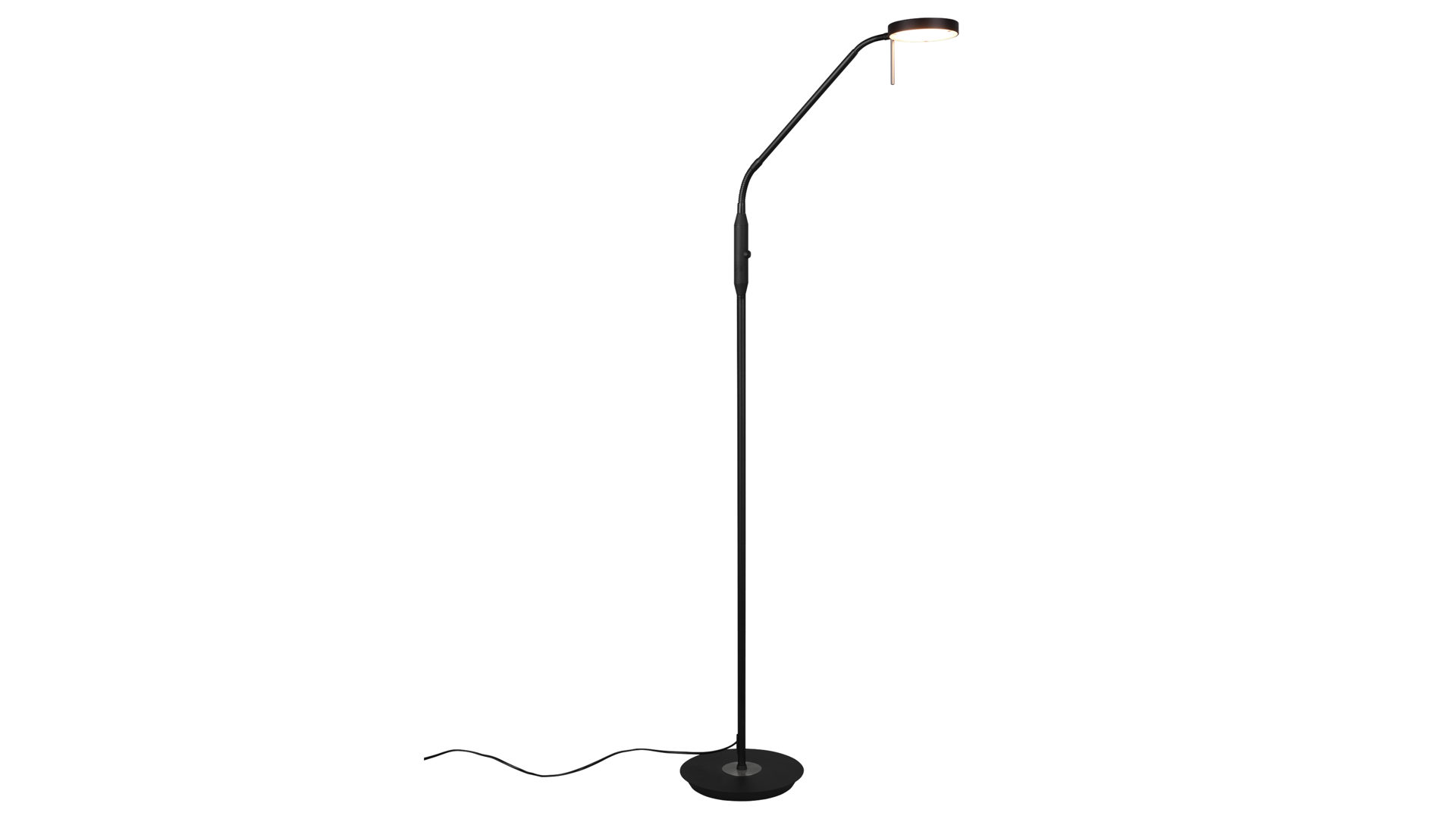 Stehleuchte Trio lighting for you aus Metall in Schwarz TRIO Stehleuchte Monza Schwarz  – Höhe ca. 145 cm
