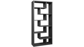 Raumteiler Mäusbacher i.i. aus Holz in Anthrazit Raumteiler Tetrix anthrazitfarbener Mattlack - ca. 90 x 199 cm