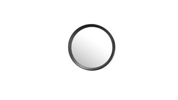 Wandspiegel Mirrors and more aus Spiegel in Schwarz Spiegel-Set Lia Schwarz - fünfteilig