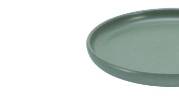 Kuchen- / Frühstücks- / Dessertteller Creatable aus Keramik in Grün CREATABLE Uno – Brotteller grünes Steinzeug – Durchmesser ca. 18 cm