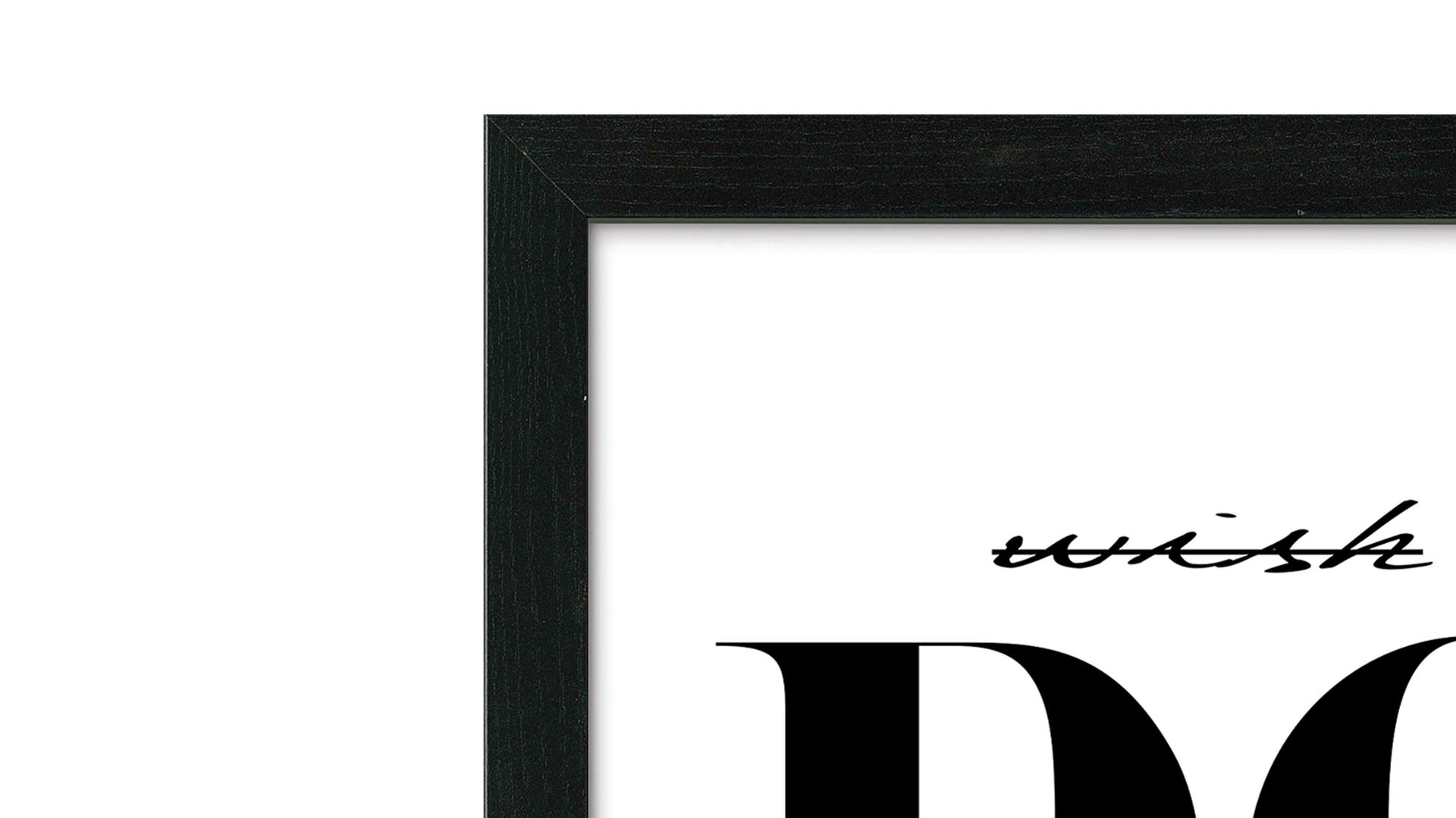 Kunstdruck Pro®art bilderpalette aus Karton / Papier / Pappe in Schwarz PRO®ART Kunstdruck Do Schwarz & Weiß - ca. 35 x 35 cm