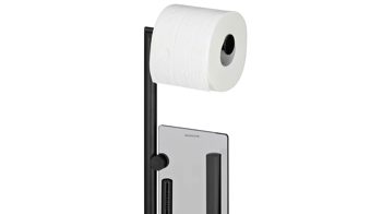 Toilettenbutler Kela | keck & lang aus Metall in Schwarz kela Toilettengarnitur Style Schwarz - Höhe ca. 71 cm
