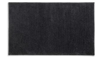 Badematte / Badeteppich Kela | keck & lang aus Baumwolle in Dunkelgrau kela Badematte Maja Granitgrau - ca. 120 x 70 cm