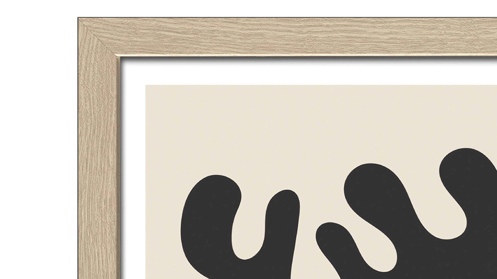 Kunstdruck Pro®art bilderpalette aus Karton / Papier / Pappe in Beige PRO®ART Kunstdruck Scandic Living Lines and shapes IV - ca. 45 x 35 cm