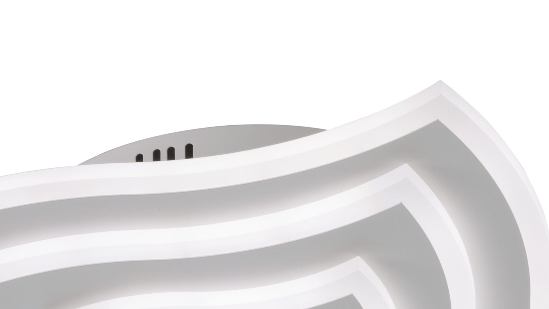 Deckenleuchte Fh fischer & honsel aus Metall in Weiß FH Deckenleuchte Gorden Weiß - ca. 43 x 43 cm