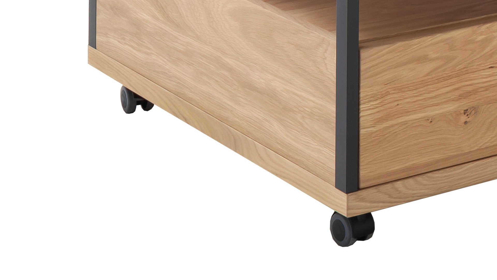 Couchtisch Mca furniture aus Holz in Holzfarben Wohnprogramm Bari - Couchtisch Asteiche Bianco – ca.  115 x 70 cm